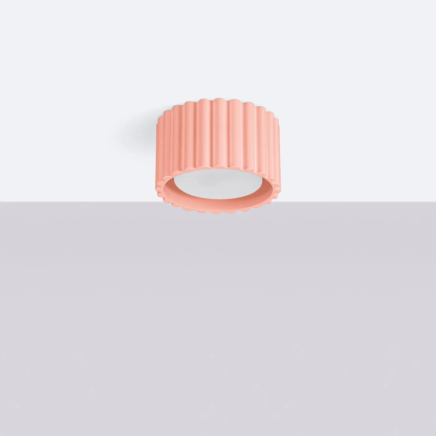 Plafonnier LED peach minimaliste moderne | HARER