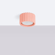 Plafonnier LED peach minimaliste moderne | HARER