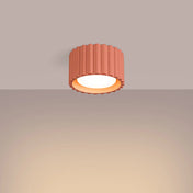 Plafonnier LED peach minimaliste moderne | HARER
