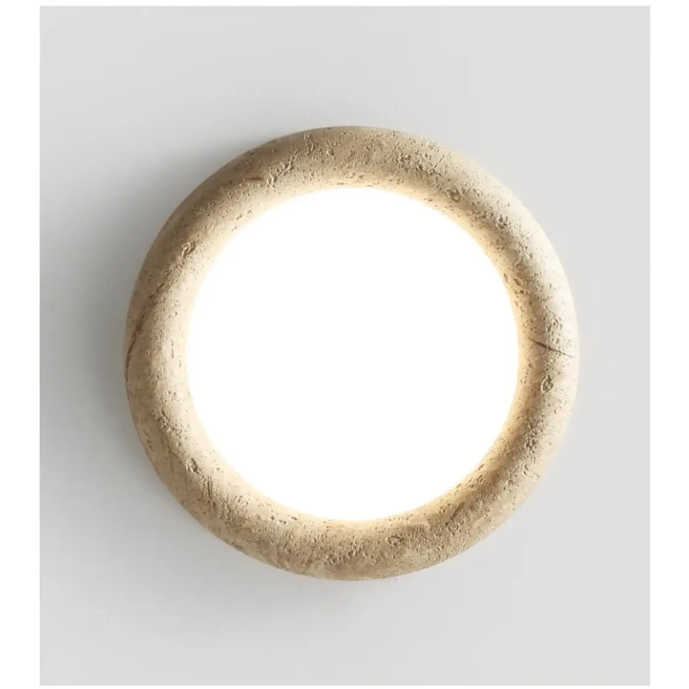 Plafonnier LED beige moderne scandinave | NUGUK