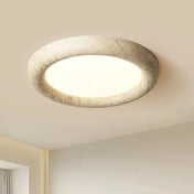 Plafonnier LED beige moderne scandinave | NUGUK