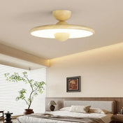 Plafonnier LED bois rond scandinave design | NUROPE