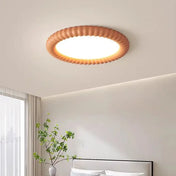 Plafonnier LED rond contour cannelé 50 cm | DEBUPE