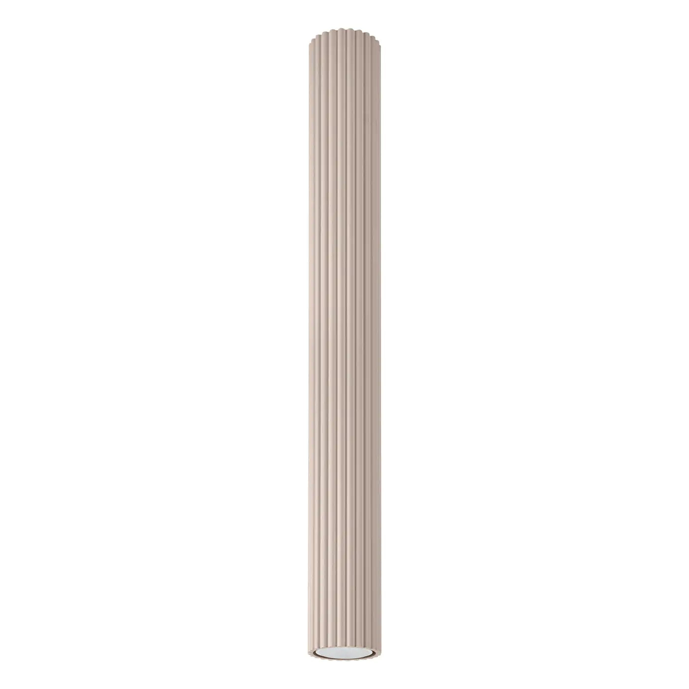 Plafonnier LED taupe minimaliste en aluminium | KABUR
