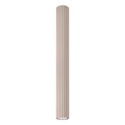 Plafonnier LED taupe minimaliste en aluminium | KABUR