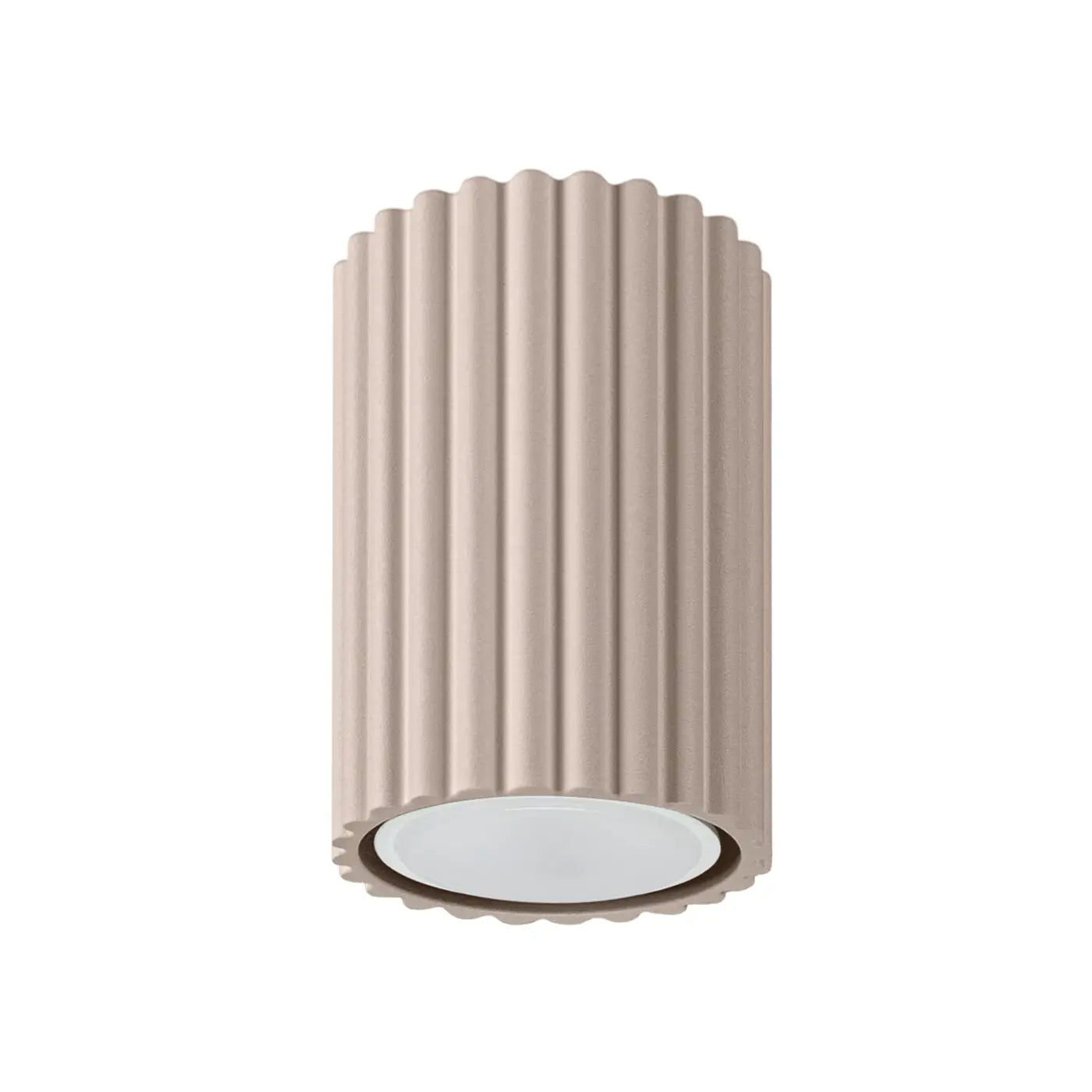 Plafonnier LED taupe scandinave minimaliste | HEHA