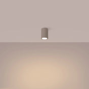 Plafonnier LED taupe scandinave minimaliste | HEHA