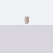 Plafonnier LED taupe scandinave minimaliste | HEHA