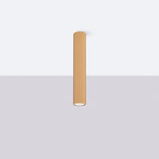 Plafonnier LED or aluminium design moderne | VEKOS