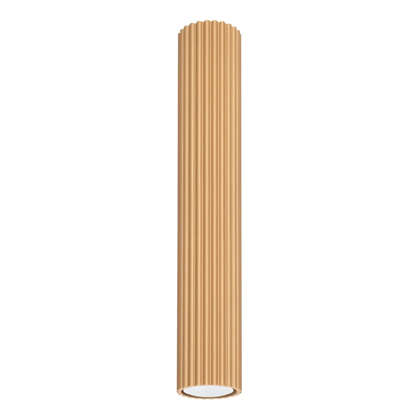Plafonnier LED or aluminium design moderne | VEKOS