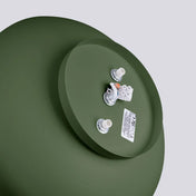 Plafonnier LED vert olive moderne | VUHAR