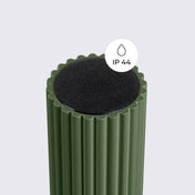 Plafonnier LED vert olive design IP44 | DIHA