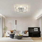 Plafonnier LED acrylique blanc moderne original | RAPA