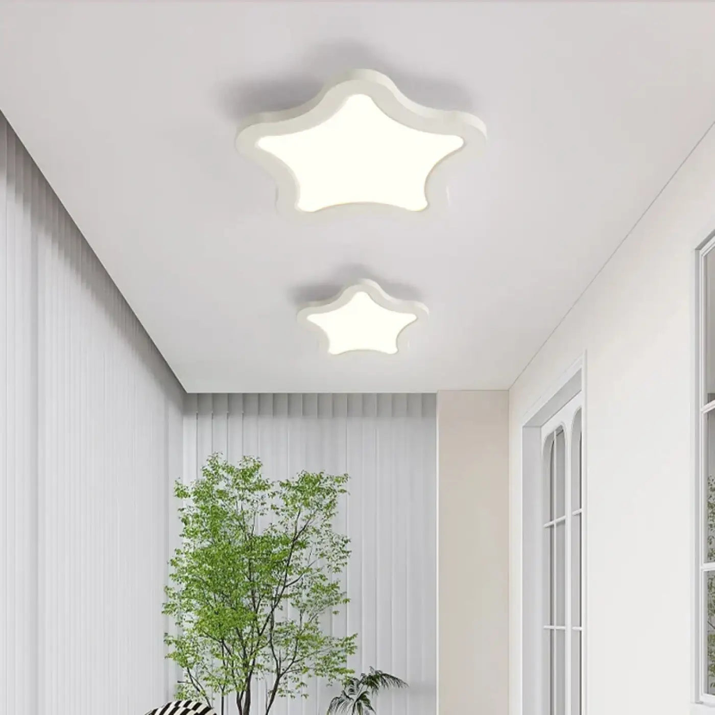 Plafonnier LED métal design moderne | ZALIGO