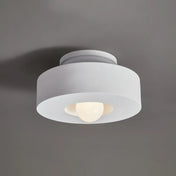Plafonnier scandinave compact LED IP65 | ZEFAKO