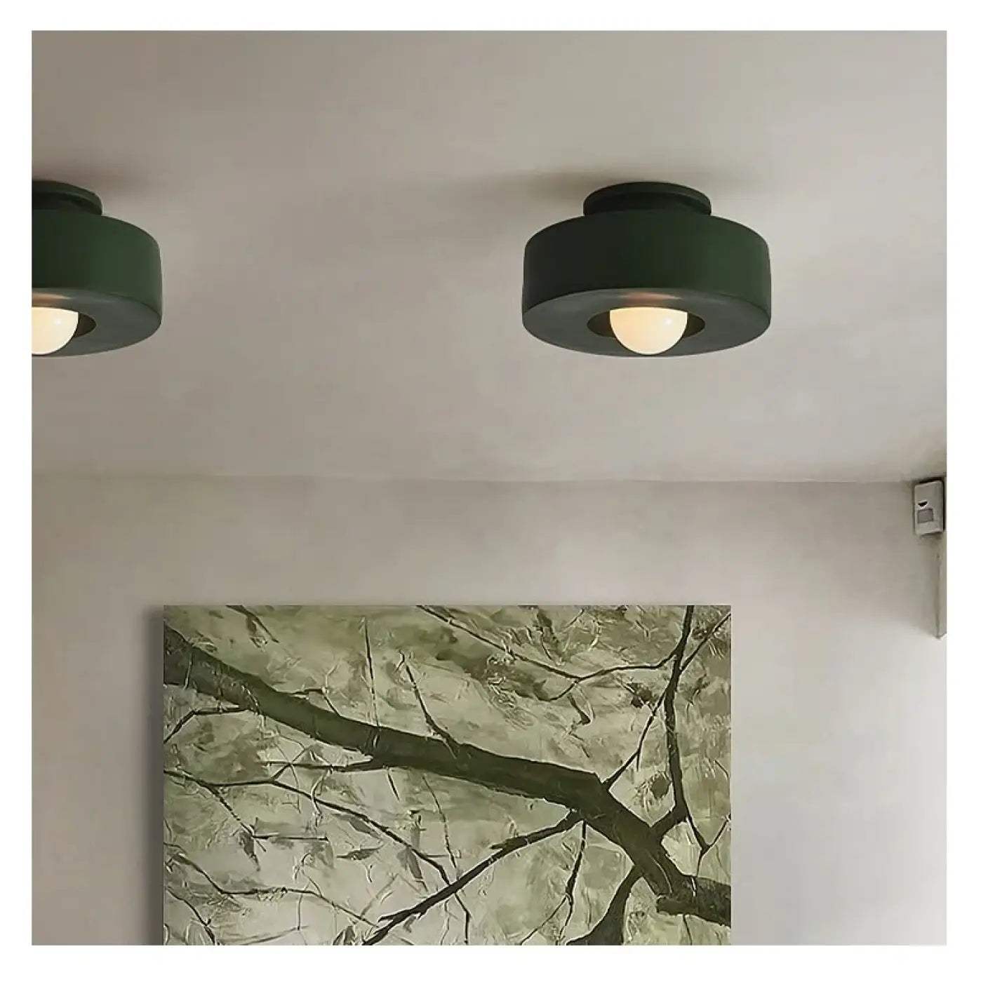 Plafonnier scandinave compact LED IP65 | ZEFAKO