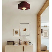 Plafonnier scandinave compact LED IP65 | ZEFAKO