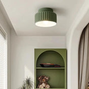 Plafonnier résine beige blanc vert scandinave | KEPAL