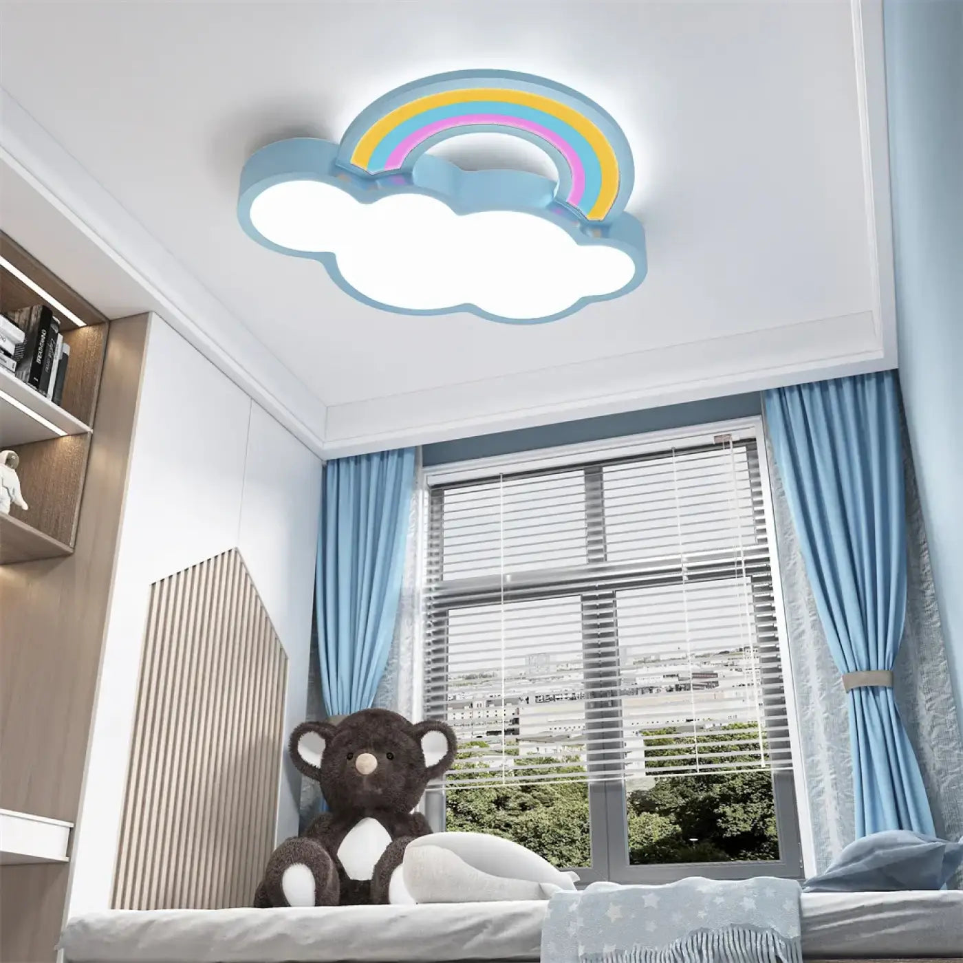 Plafonnier LED arc-en-ciel enfant original | FOSISI