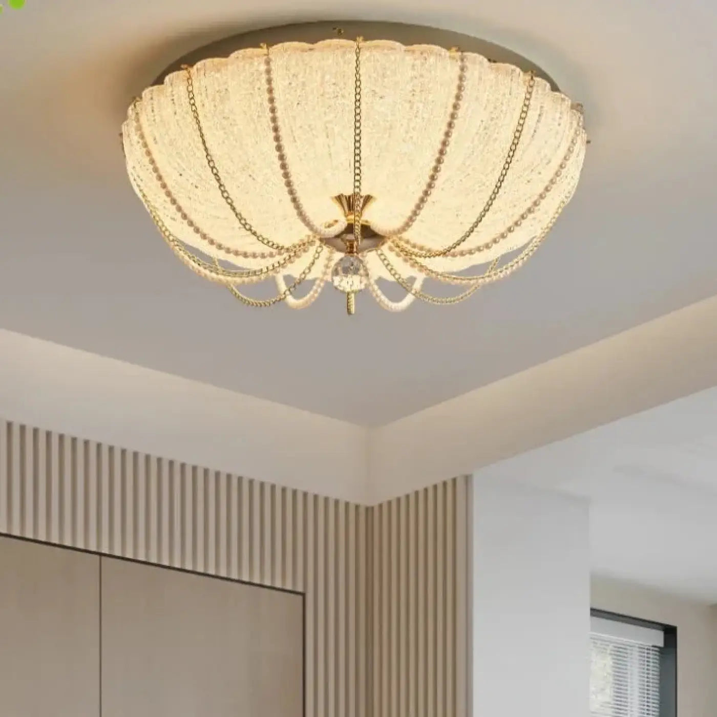Plafonnier LED blanc design moderne | BISUS