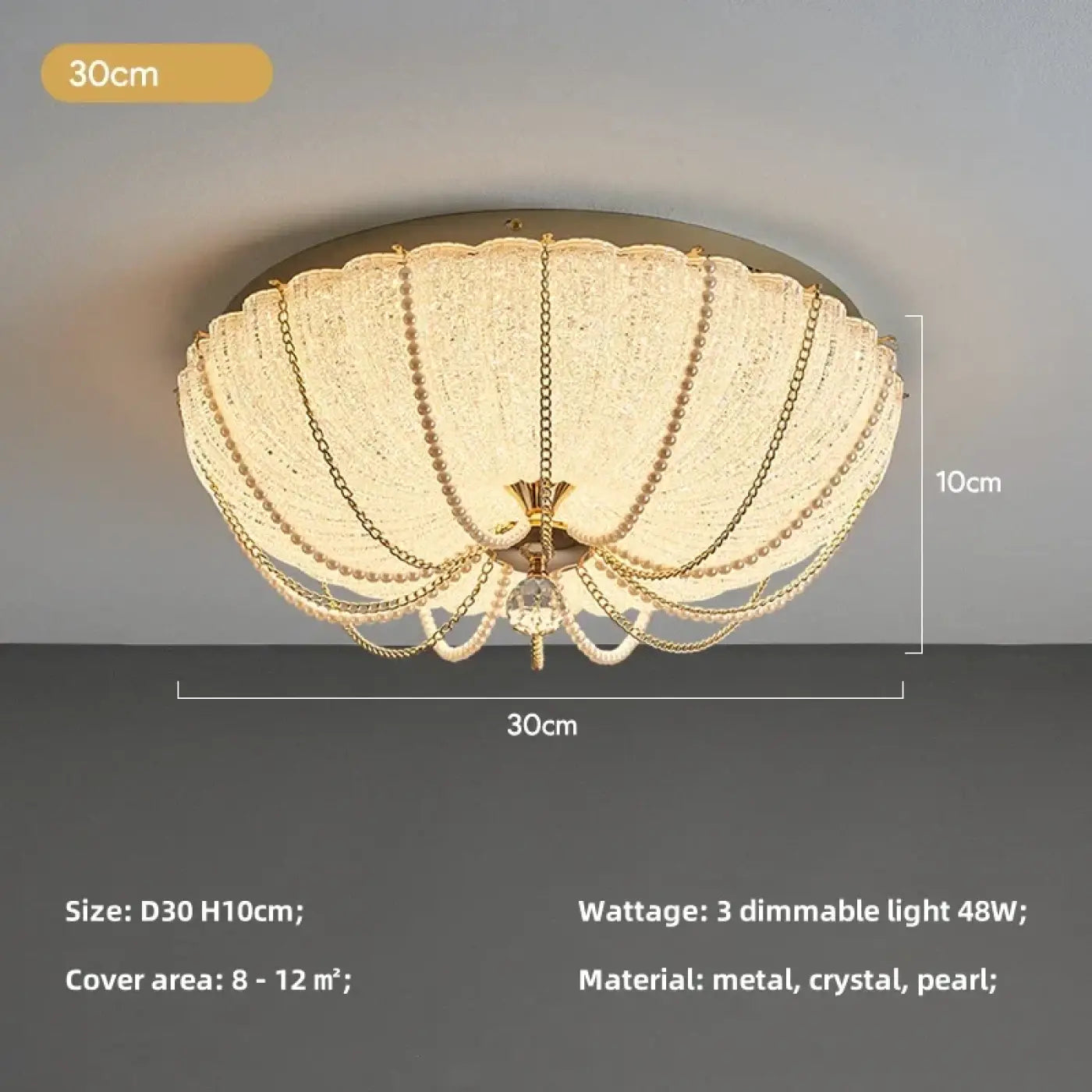 Plafonnier LED blanc design moderne | BISUS