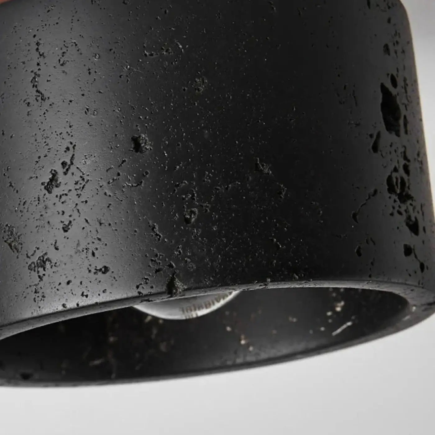 Plafonnier marbre noir design moderne | SEPEHE