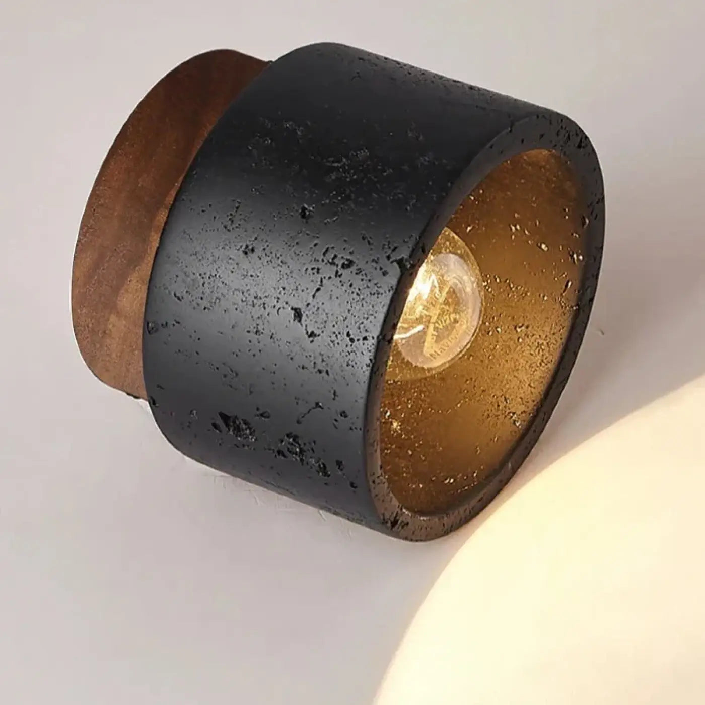 Plafonnier marbre noir design moderne | SEPEHE