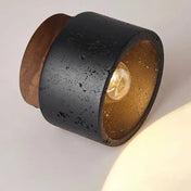 Plafonnier marbre noir design moderne | SEPEHE