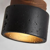 Plafonnier marbre noir design moderne | SEPEHE