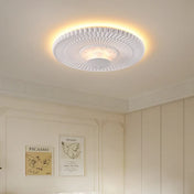 Plafonnier LED blanc rond moderne | VUGO