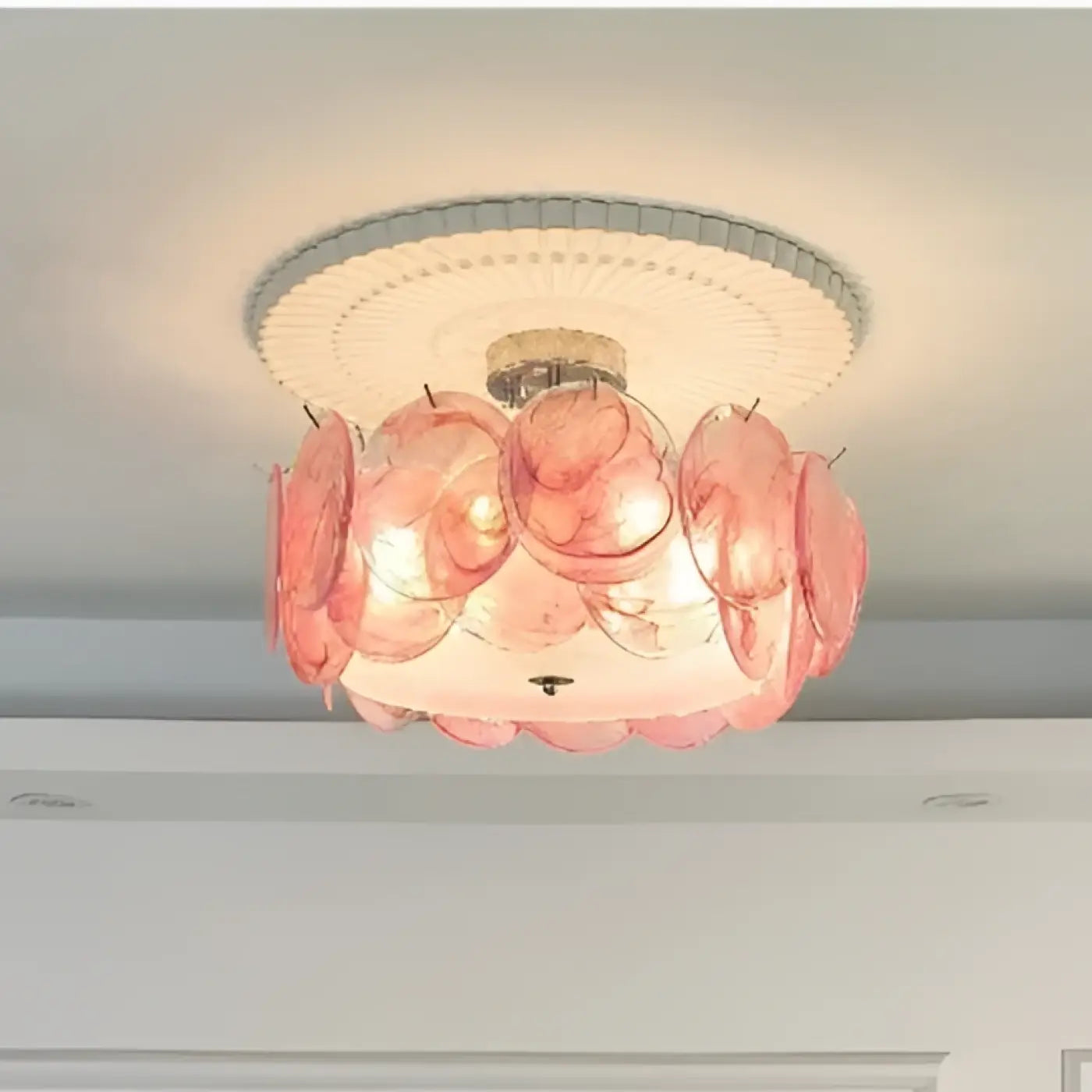Plafonnier verre art déco design moderne | ZUMO