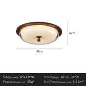 Plafonnier LED résine et métal moderne | FUKE