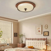 Plafonnier LED résine et métal moderne | FUKE