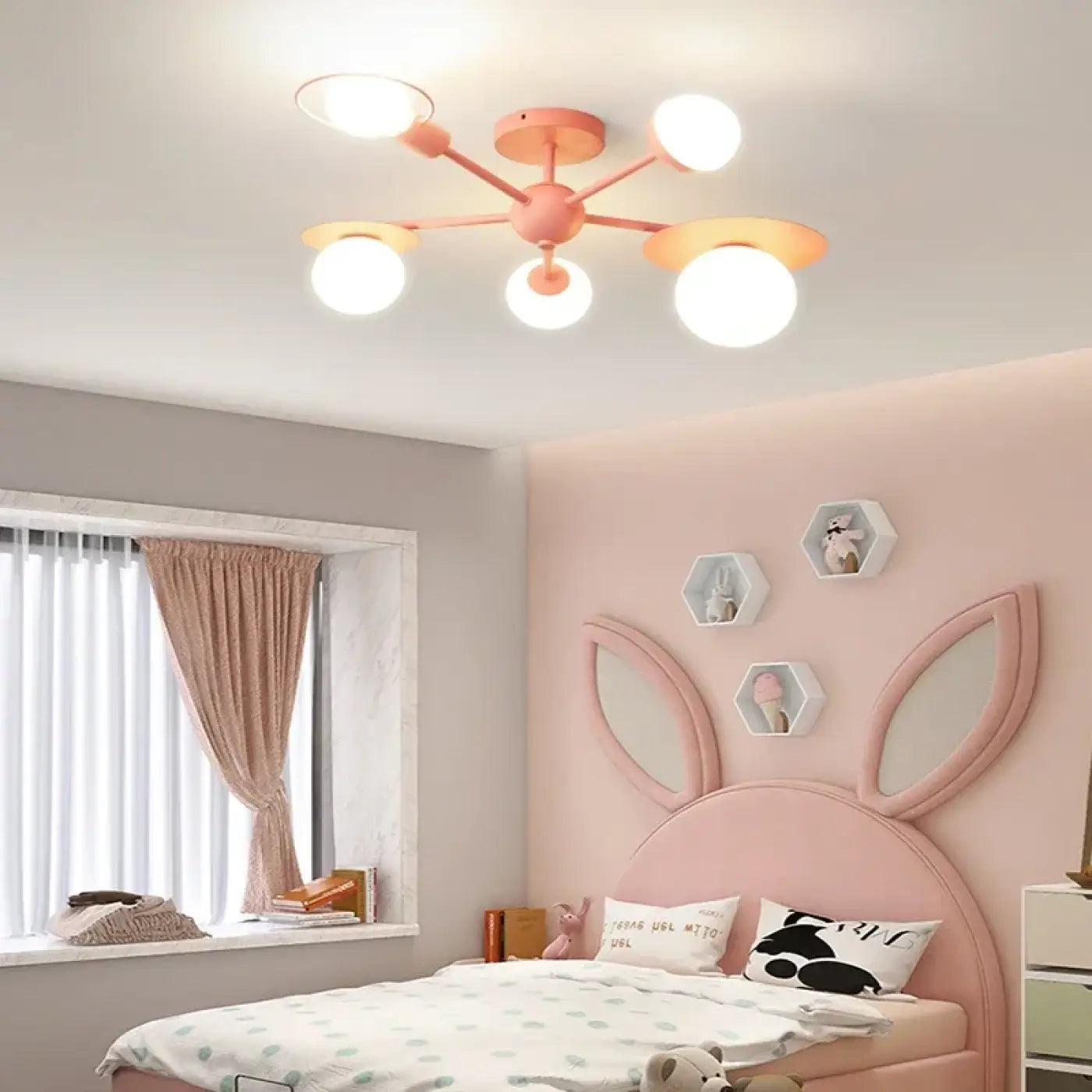 Plafonnier boules lumineuses chambre enfant | SOBAR