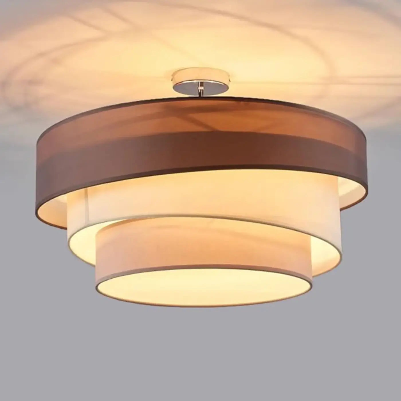 Plafonnier design circulaire lumière douce | FEMUVE