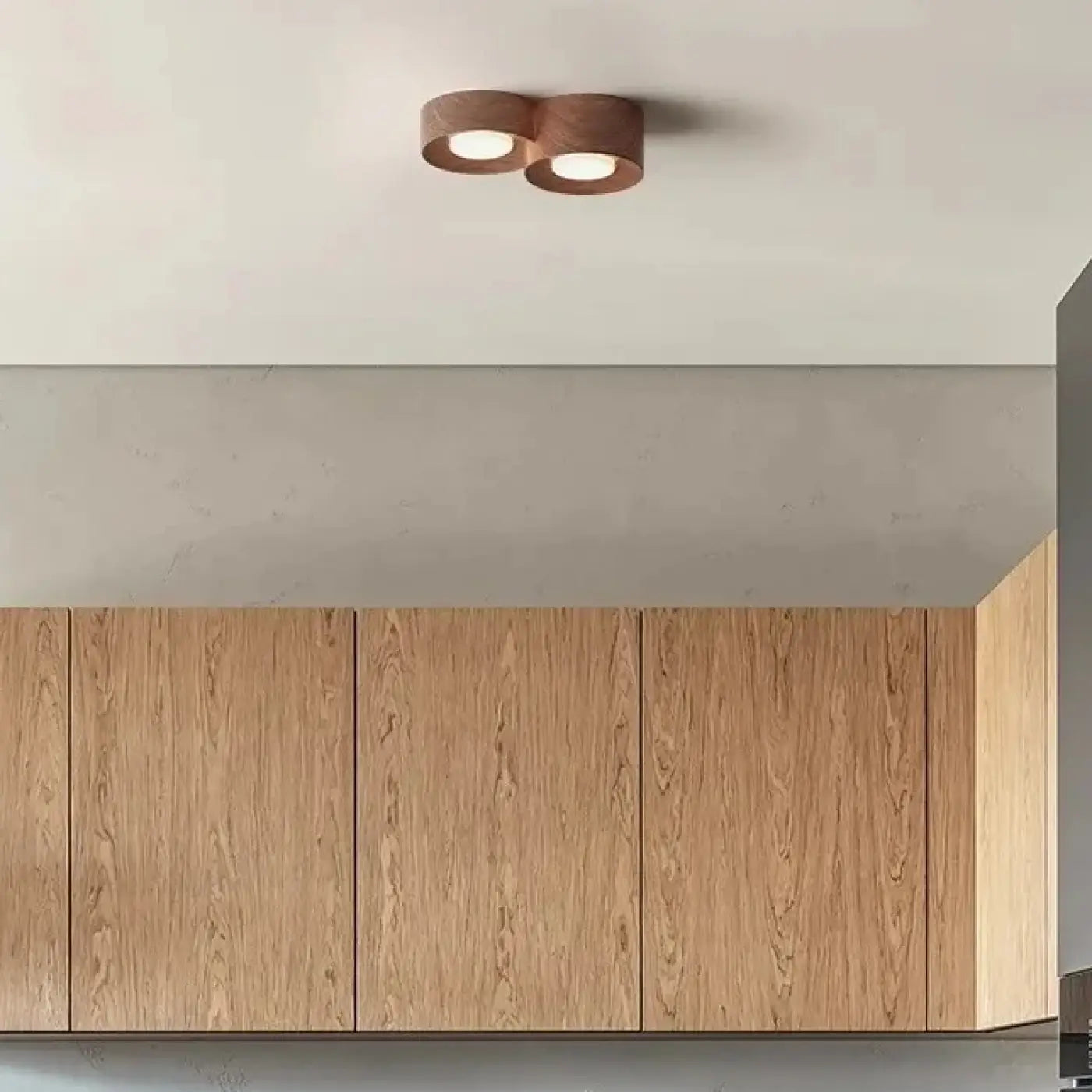 Plafonnier LED spots métal et résine moderne | DUGUR