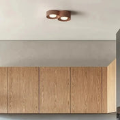 Plafonnier LED spots métal et résine moderne | DUGUR