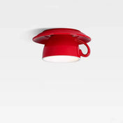 Plafonnier LED céramique design moderne | TIFILE