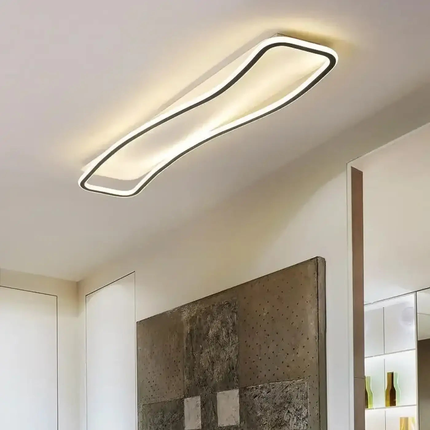 Plafonnier LED aluminium design moderne | DIGIDAK