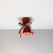 Plafonnier LED nœud décoratif rouge design | PODATU
