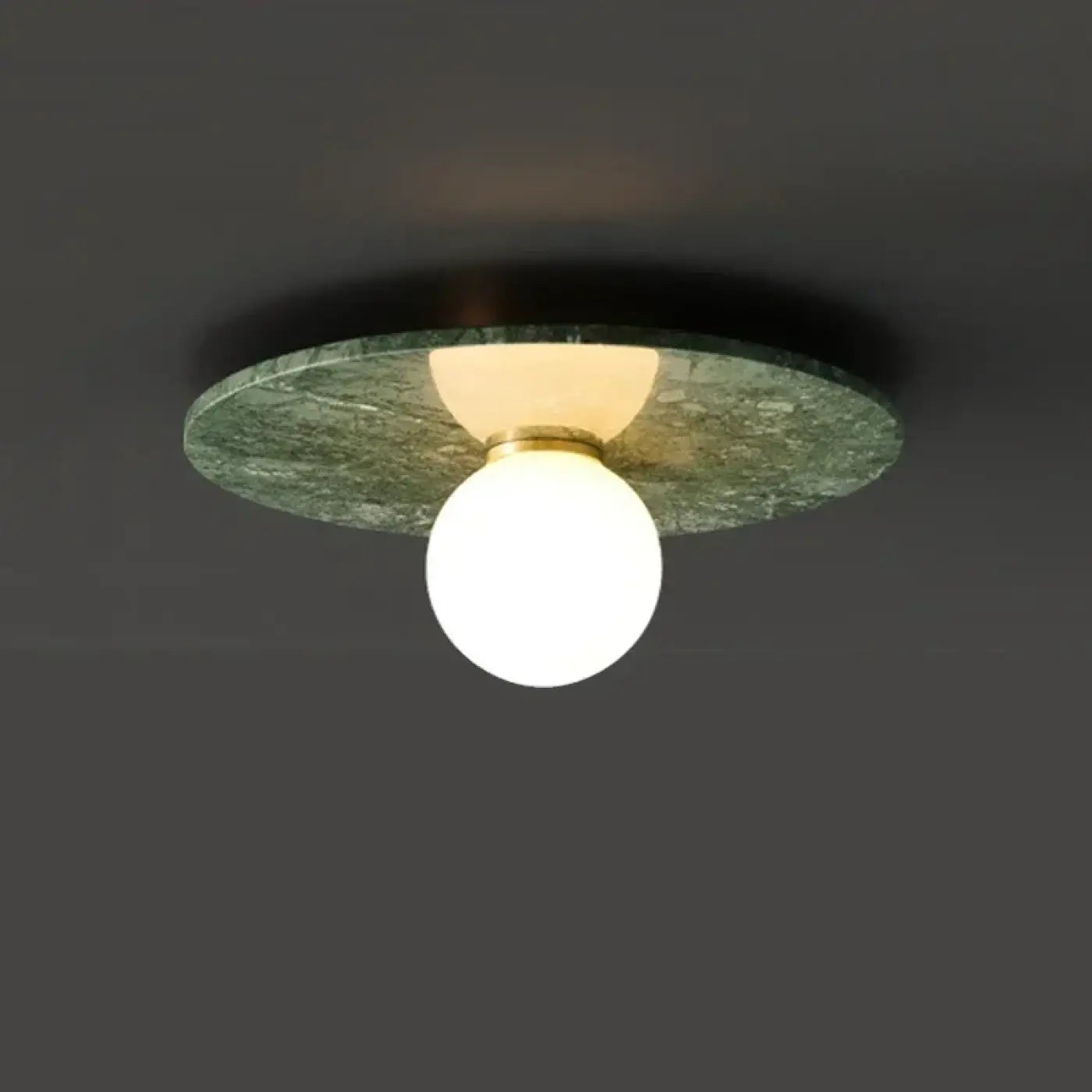 Plafonnier LED pierre design IP65 | ZOZEKE