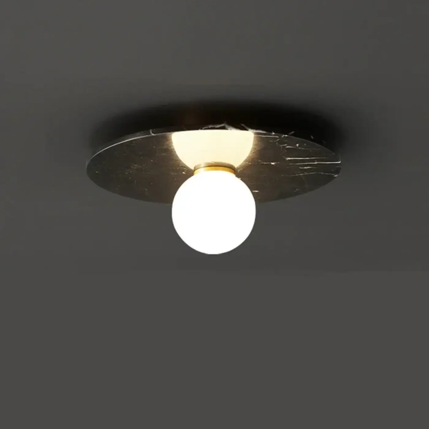 Plafonnier LED pierre design IP65 | ZOZEKE