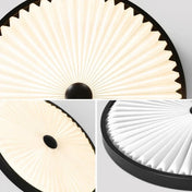 Plafonnier bois rond design scandinave | VIRI