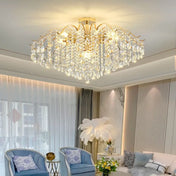 Plafonnier doré cristal classique chic | DISEZO