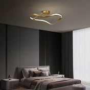 Plafonnier doré design moderne art déco | SENI
