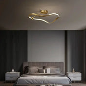 Plafonnier doré design moderne art déco | SENI