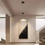 Plafonnier LED blanc aluminium dimmable | FUHO
