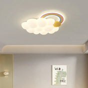 Plafonnier enfant blanc nuage design moderne | ROZOHUS