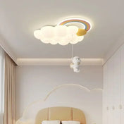 Plafonnier enfant blanc nuage design moderne | ROZOHUS