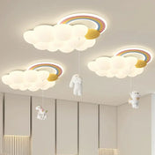 Plafonnier enfant blanc nuage design moderne | ROZOHUS